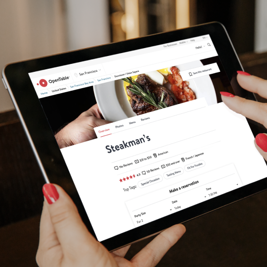 The value of an OpenTable profile